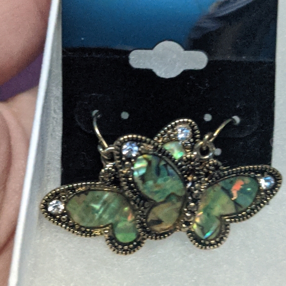 Butterfly earrings - Picture 2 of 2